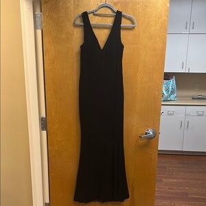 Elegant Black Sleeveless Dress